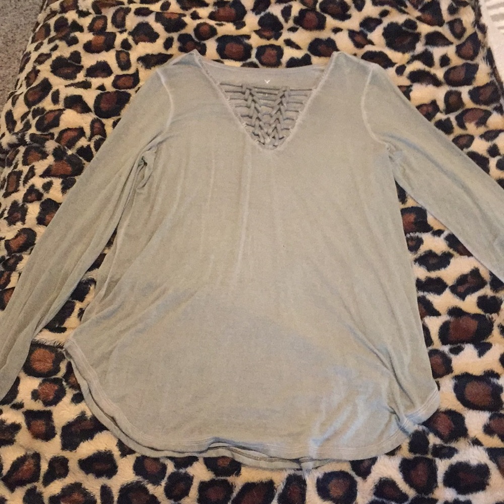 Long sleeve american eagle shirt